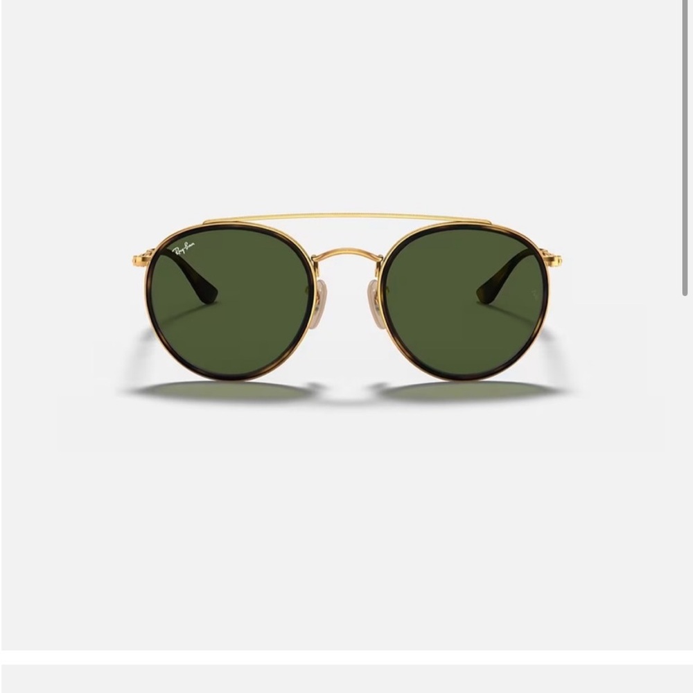 Round double bridge ray bans